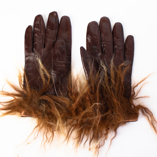 Des gants de cuir