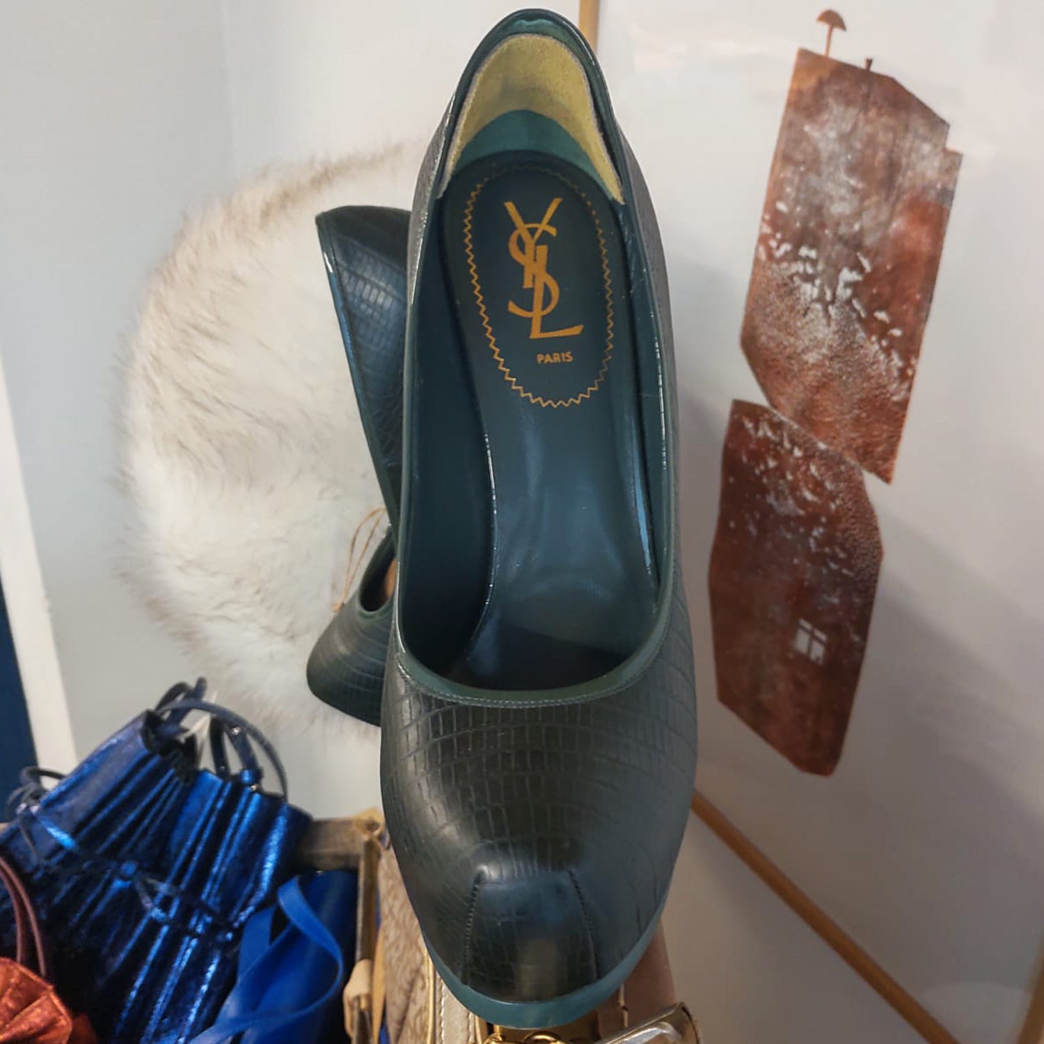 Sapatos Yves Saint Laurent