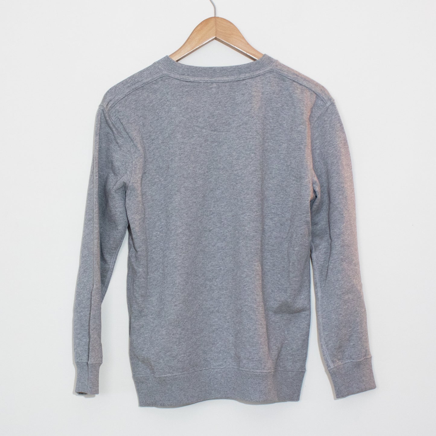 gray sweater
