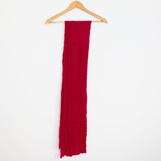 écharpe rouge