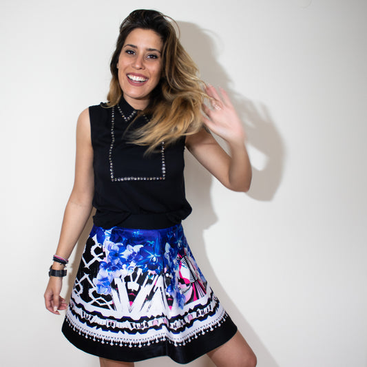 pink skirt