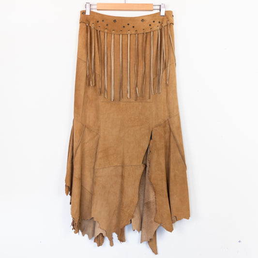 fur skirt