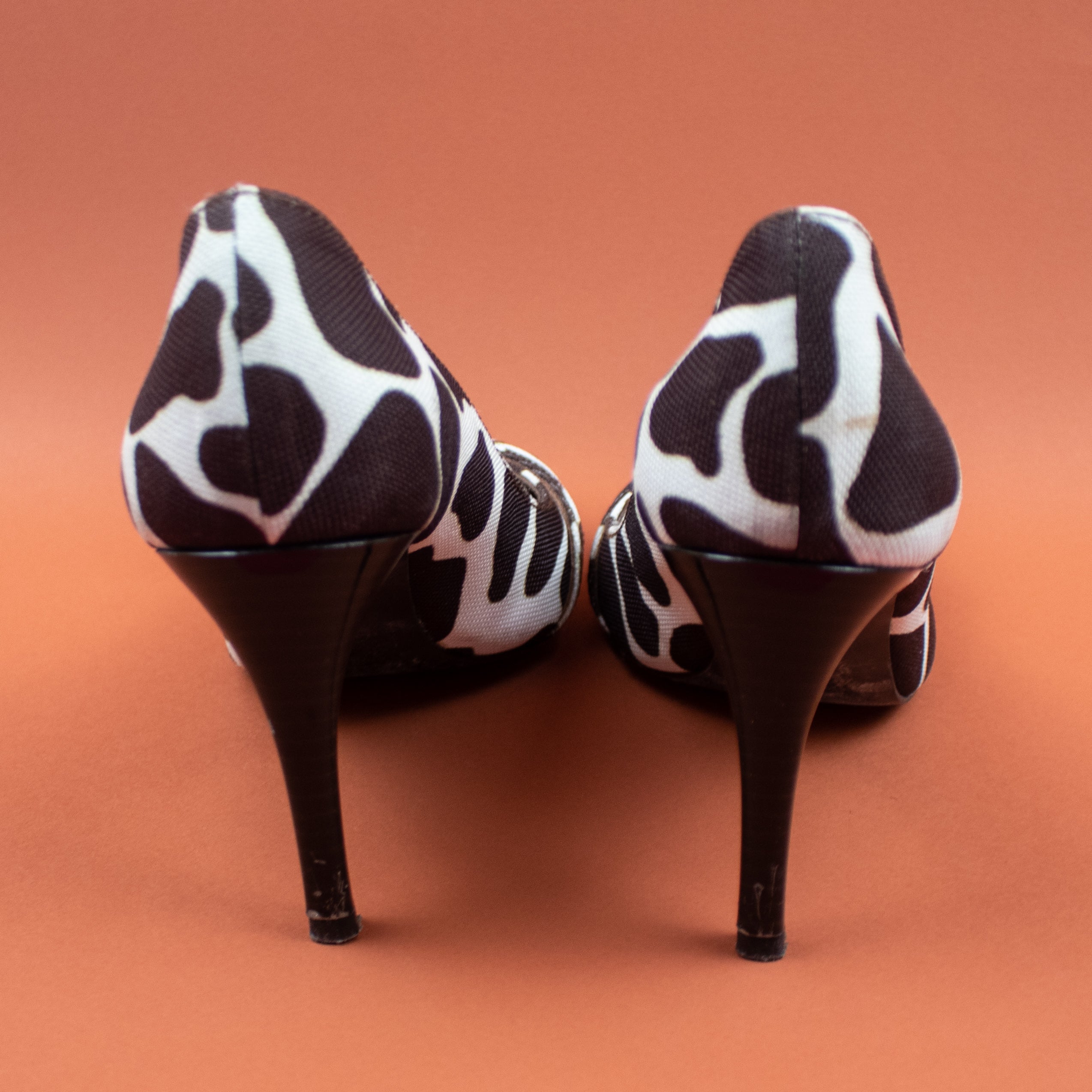 Buy Leopard Print Heels With Buckle Closure for Women Online in India