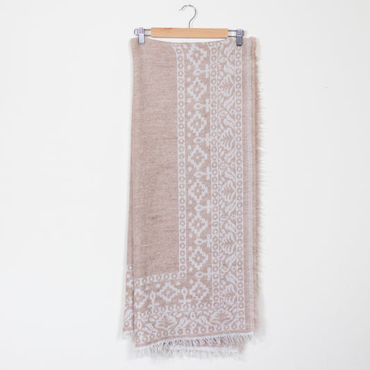 old pink scarf