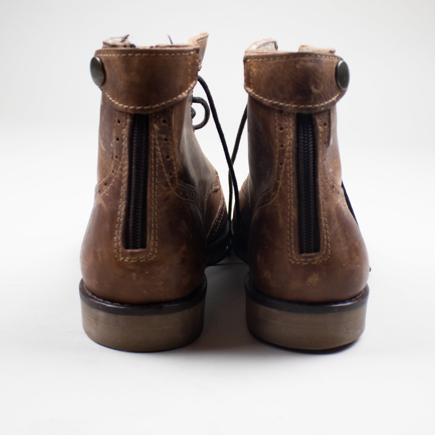 Botas em Pele