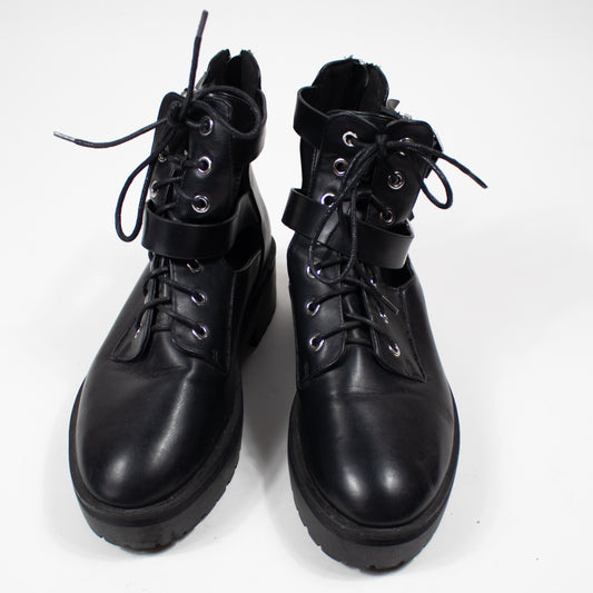 black boots
