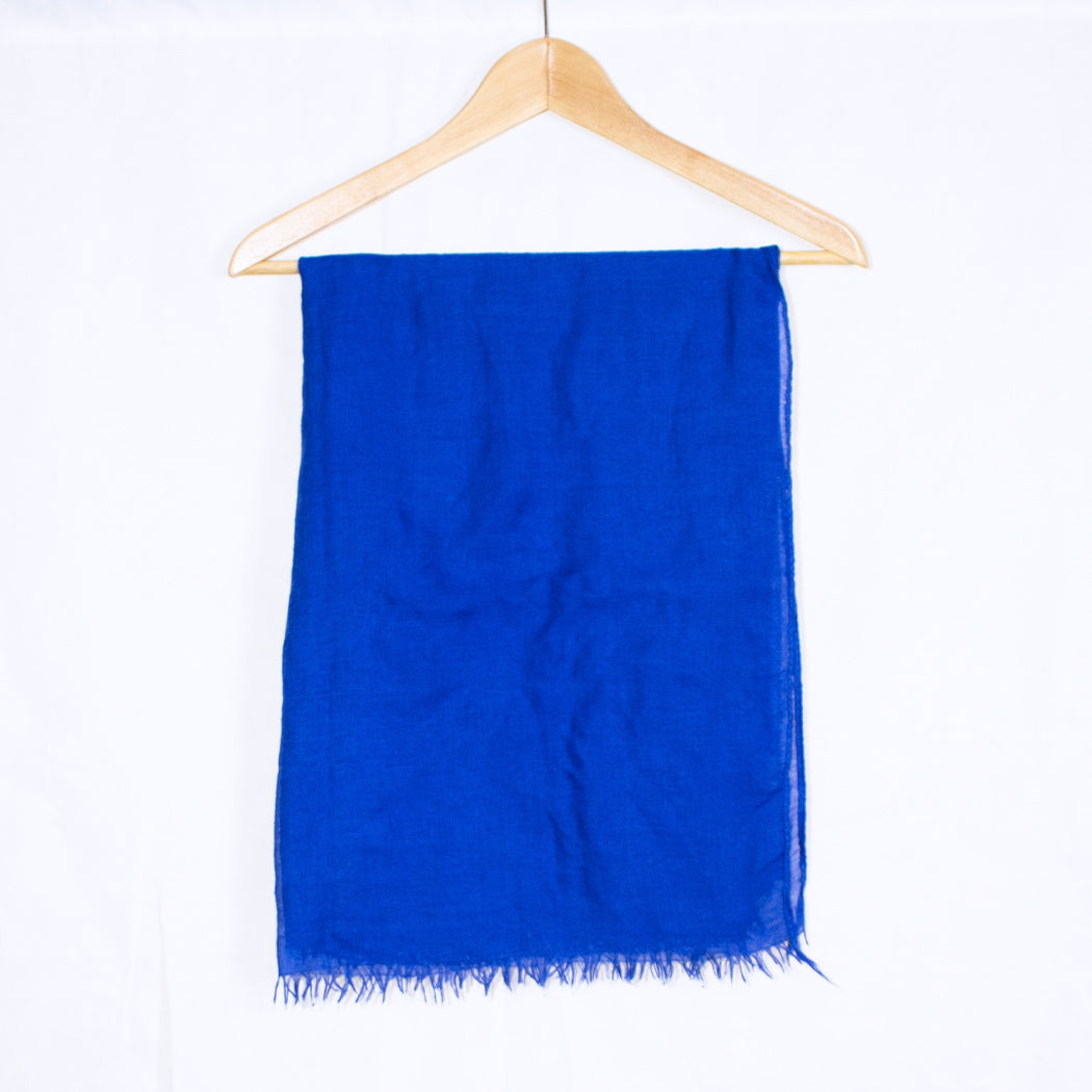 foulard bleu